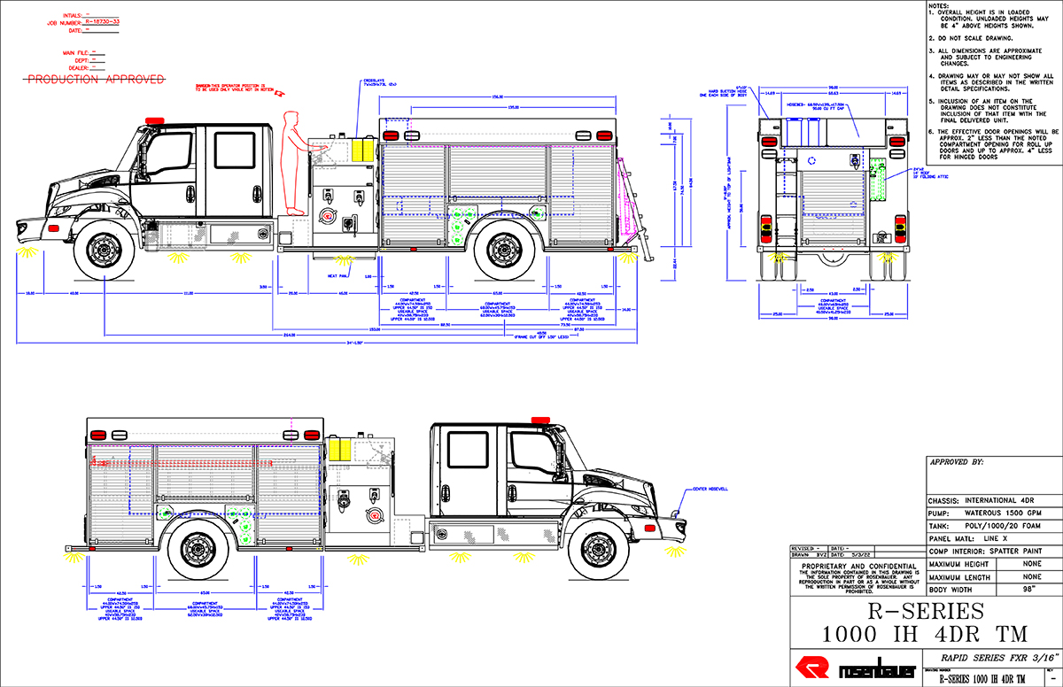 R SERIES 1000 IH 4DR TM DWG